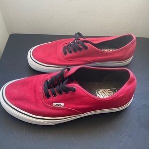 Vans Red Men's 9.5